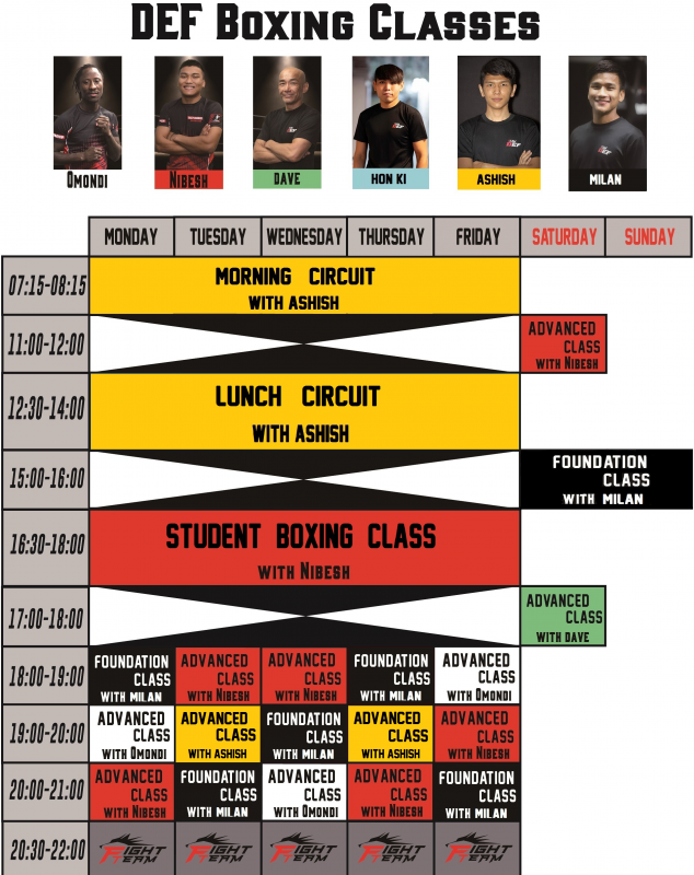 Boxing Group Class Hong Kong Boxing Class DEF Boxing Gym