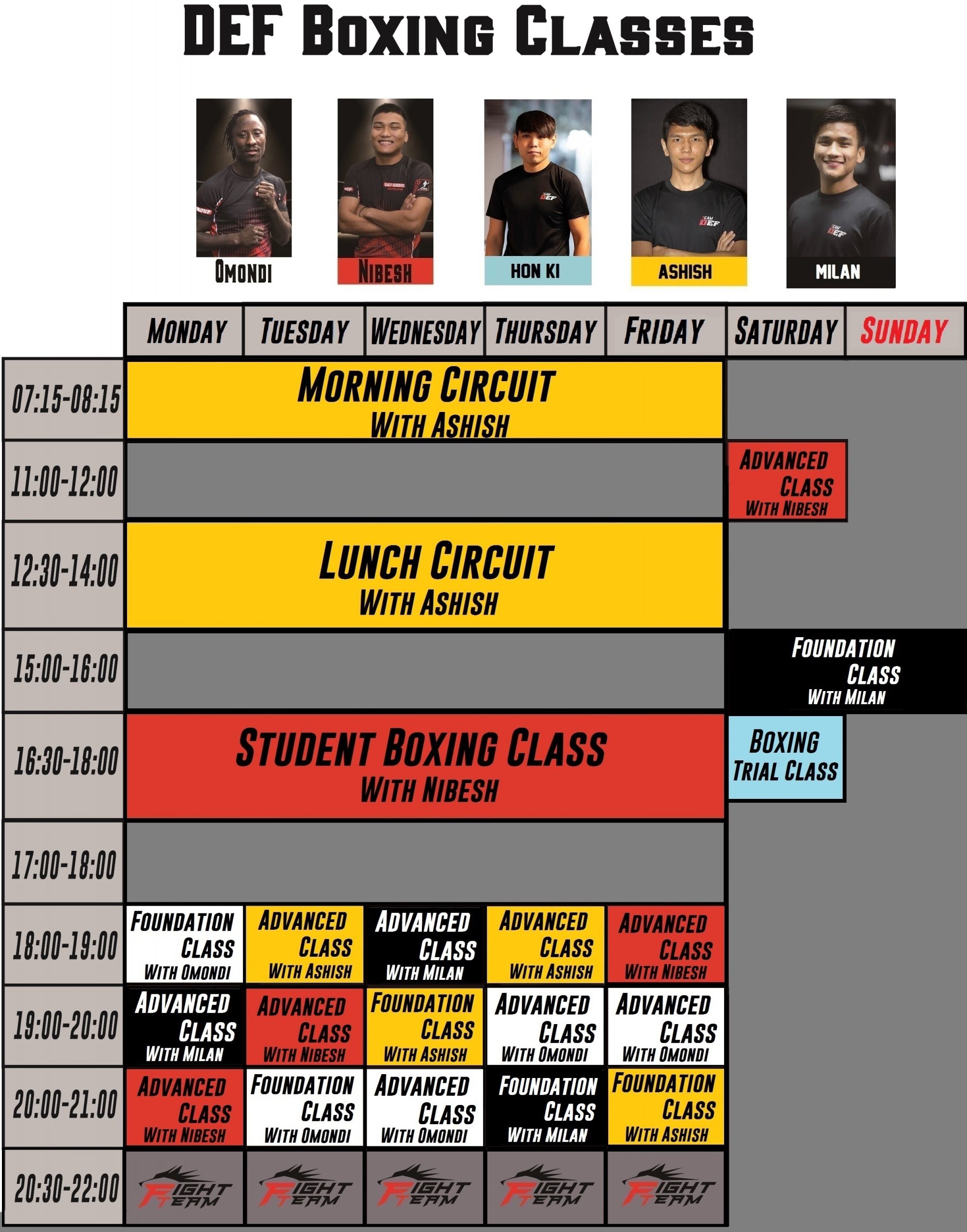 Boxing Group Class Hong Kong Boxing Class DEF Boxing Gym